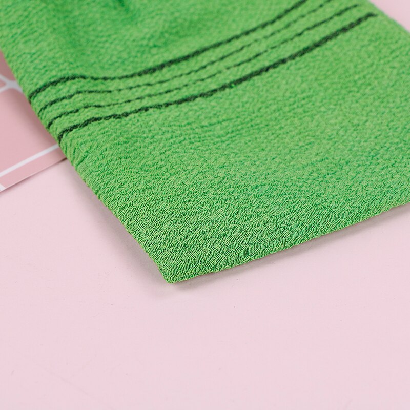 Korea hammam scrub handske magisk peeling handske eksfolierende tan fjernelse luffer badebørster badehandsker svamp håndklæde