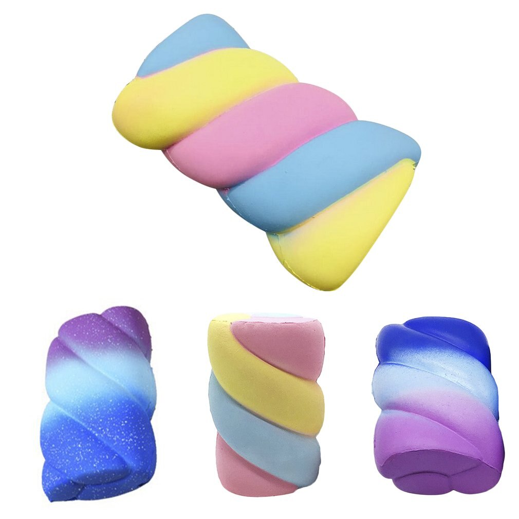 Pu Suikerspin Squeeze Langzaam Stijgende Speelgoed Geurende Telefoon Hanger Riem Kid Fun Speelgoed Stress Reliever