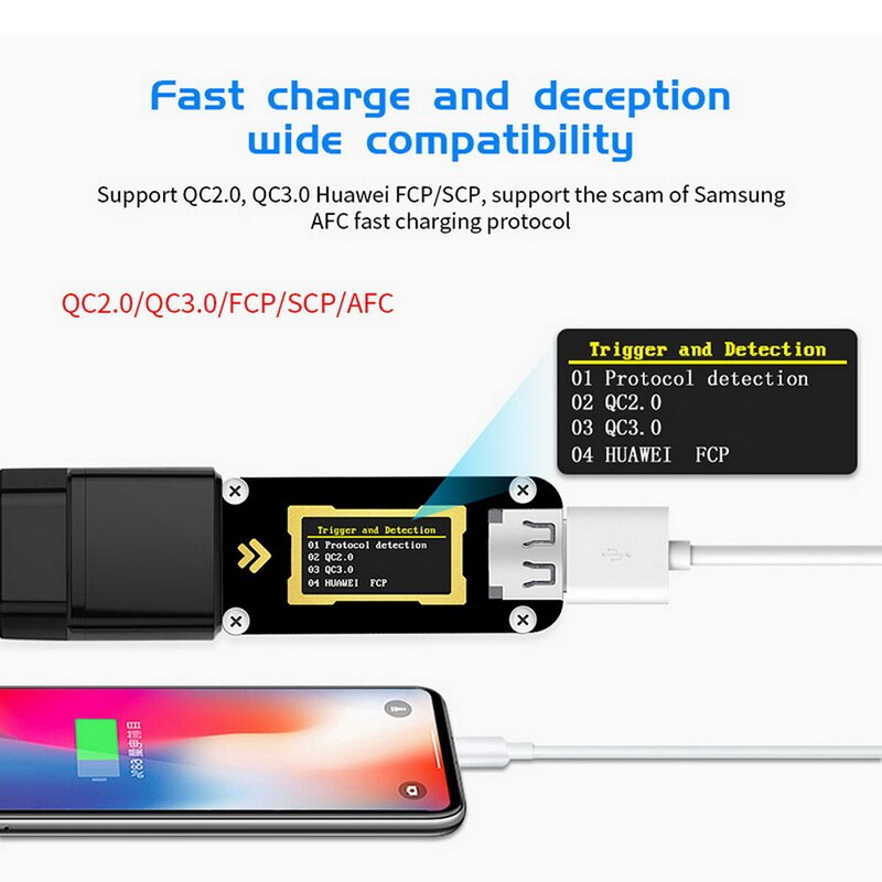 Stroom En Spanning Meter Usb Tester Usb Digitale Power Meter Usb Digitale Stroom En Spanning Monitor Usb Digital Power Tester