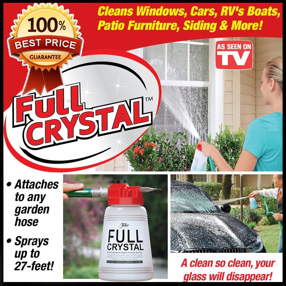 Fuller Brush Crystal Car Outdoor Glass Cleaner Fuller Brush Crystal Car Outdoor Glass Cleaner Fuller Brush Crysta