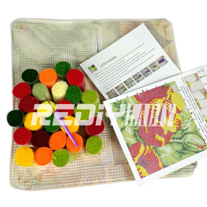 EUPLI DIY Klink Haak Kits voor Volwassenen Kussensloop/Kussenhoes Maken