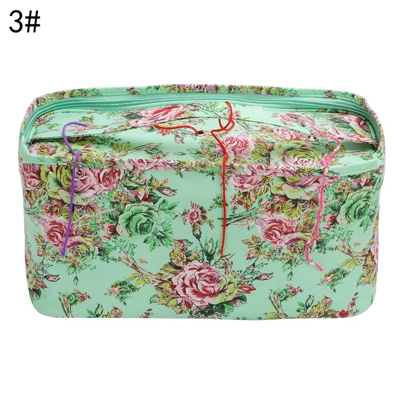 Yarn Storage Bag Knitting Organizer Bag Portable Knitting Tote Bag for Sewing: 7HH1403203-3