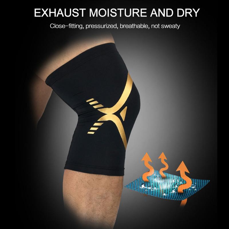 Omfattende beskyttelse knæbeskyttere åndbare og ikke indelukkede knæbeskyttere til gigt til basketball volleyball bøjlebeskytter