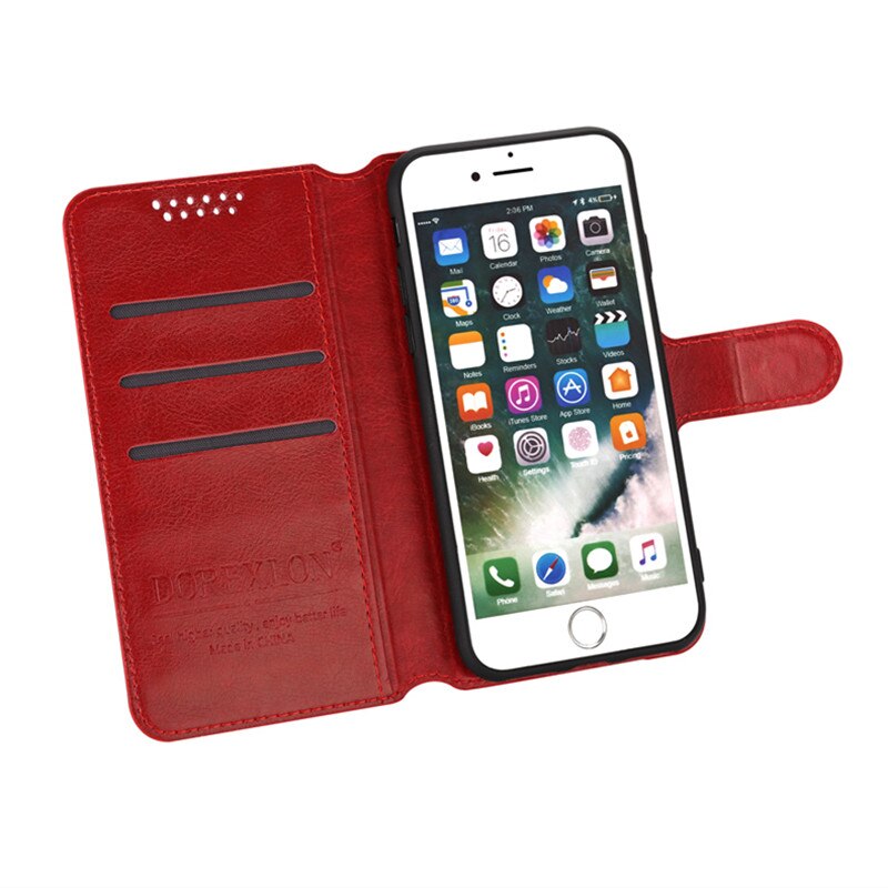 Flipcase voor samsung galaxy grand duos  i9082 i9080 gt-i9082 grand neo  i9060 gt-i9060i plus gt  i9060i hoesje met kaarthouder: Rood