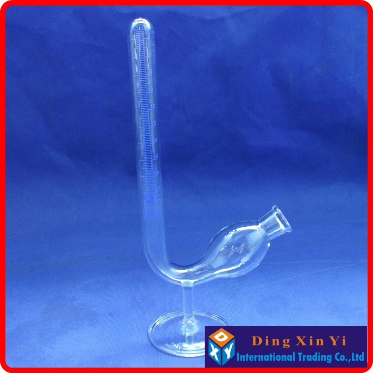 20ml Fermentation tube with graduated,on glass foot