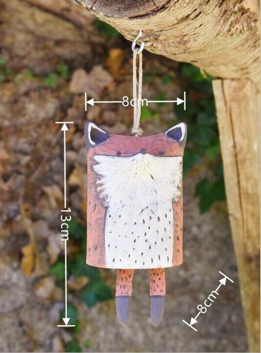 Beautiful Rustic Animal Wind Chimes Room Decoration Baby Room Decor Cute Resin Plastic Animal Wind Chimes