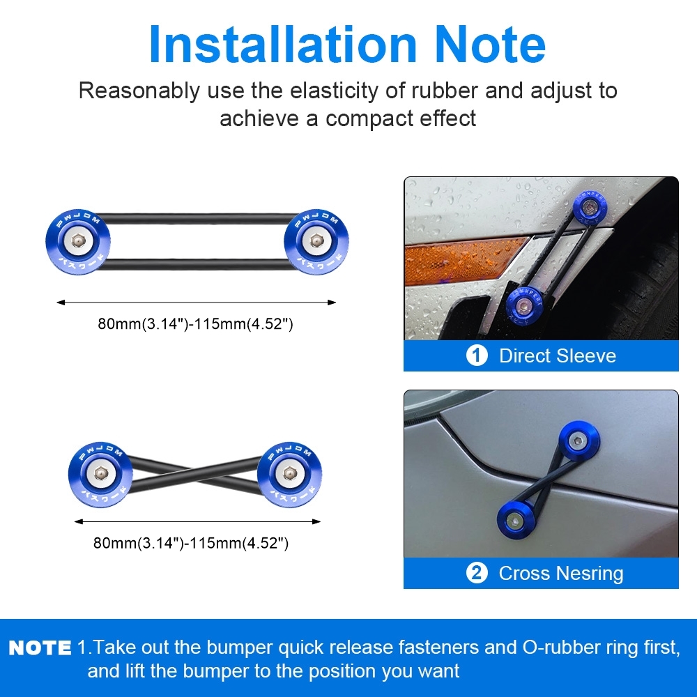 Curated visual reference: Universal Style Quick Release Fasteners Kit For Ca Photo Inspiration