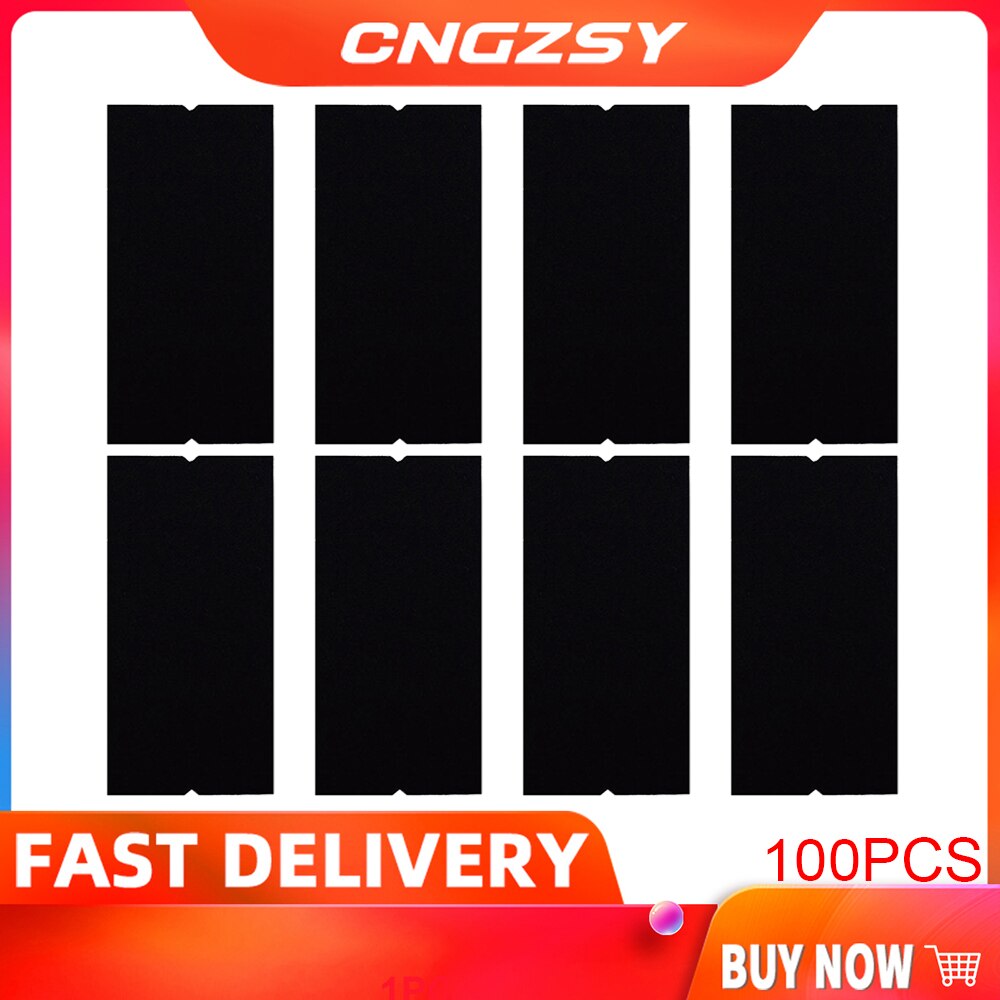 100pcs Vinyl Car Wrap Scraper Window Tint Wrapping Tools Carbon Fiber Squeegee Felt Fabric Cloth A08