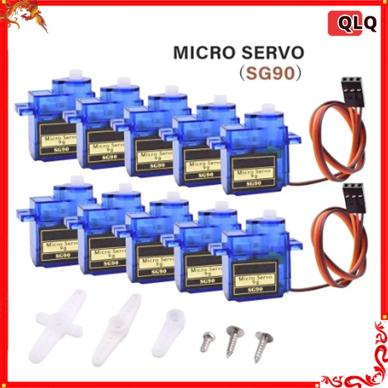 2/5/10/20 pièces Sg90 servomoteur Micro 9g 180 360 degrés montage Sg90 Kit sans engrenage métallique Pro Rc voiture jouet avion Arduino Uno bricolage