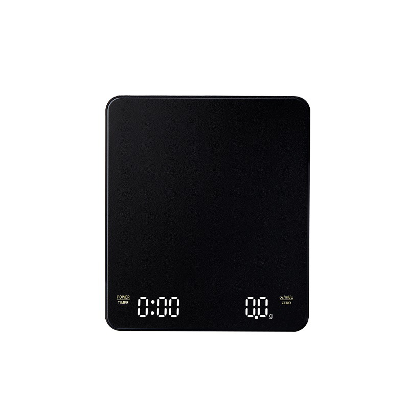 Coffee Electronic Scale Timing Pour-over Coffee Scale USB Charging LED Screen Italian Coffee Scale Kitchen N: Default Title