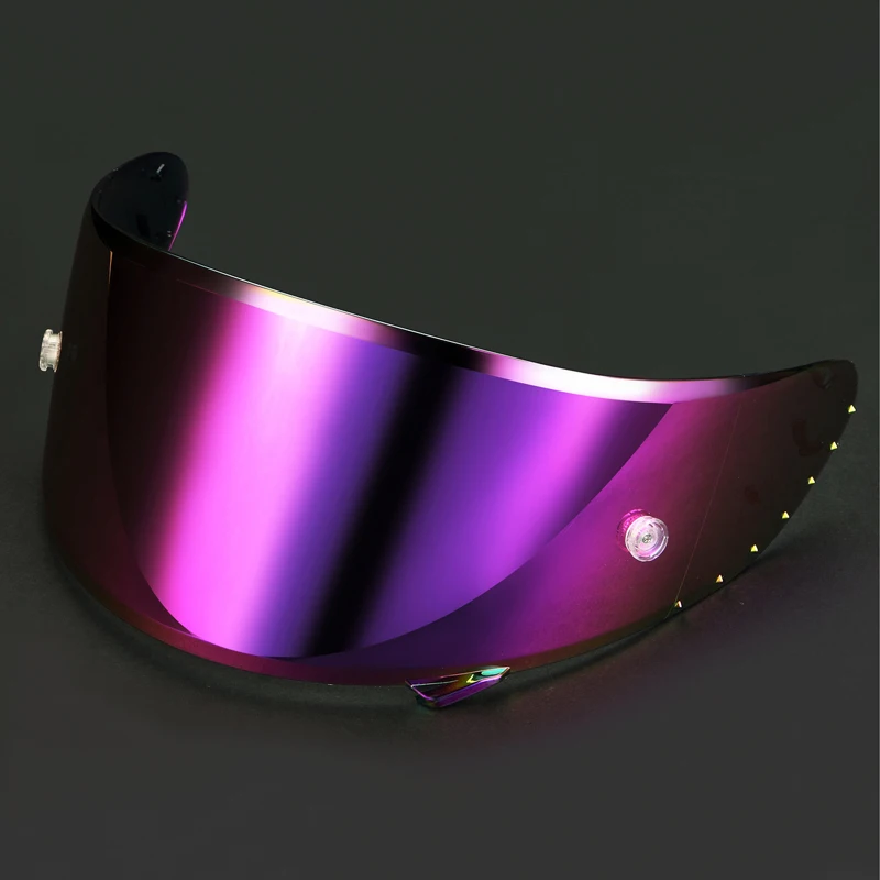 Visera de casco para SHOEI X-14 X14 Z-7 Z7 CWR-1 CWR1 NXR RF-1200 RF1200 X-Spirit III XSpirit 3 X-Quatorteen RYD CWR-F CWRF RF-SR: Gris oscuro