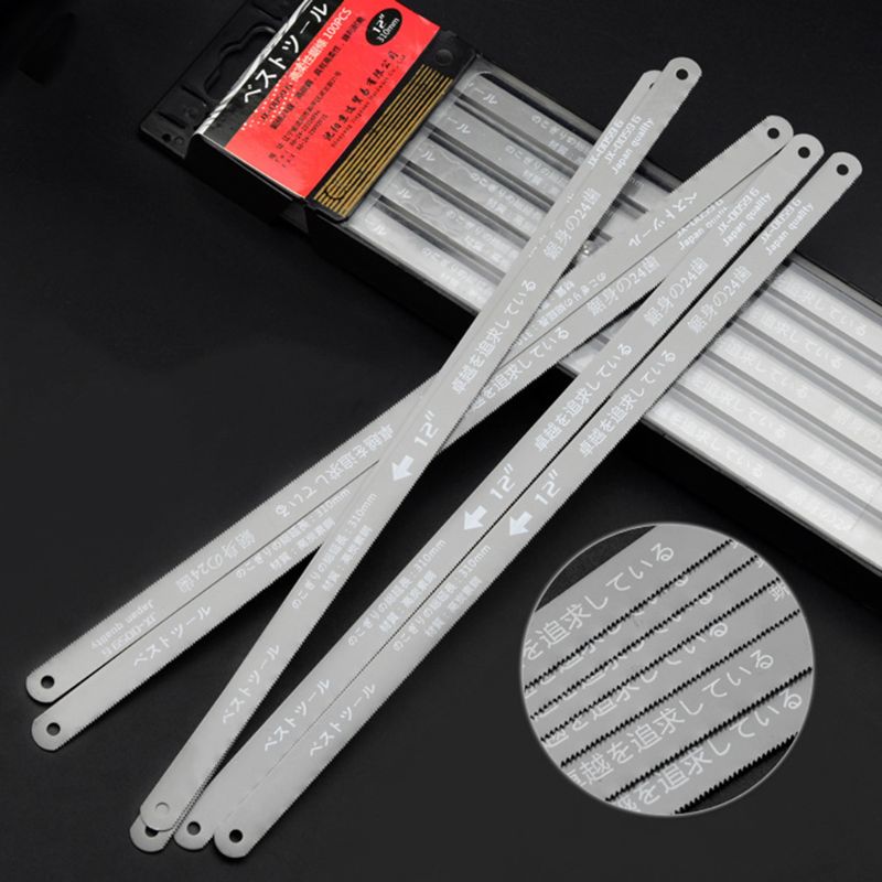 300mm 12-inch Mini Hacksaw Blade Stainless Steel Hand Saw Blade Frame 449C