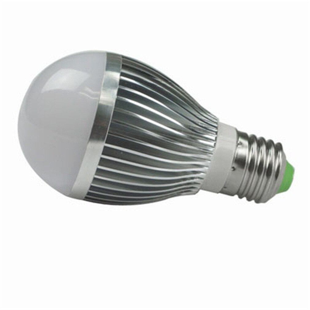 4 x E27 5W High Power 5 LED Ball Globe Light Bulb Day White Spotlight Lamp