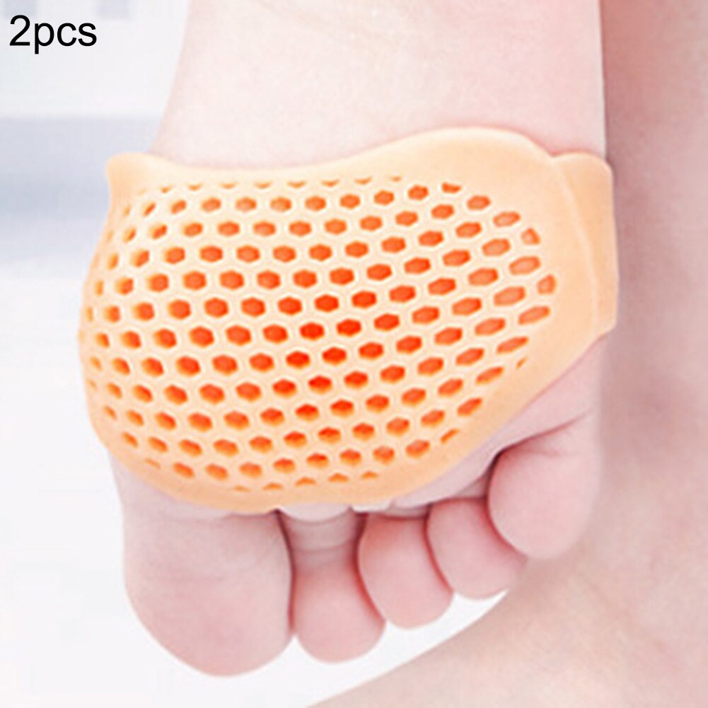 Siliconen Zachte Pads Hoge Hak Schoenen Anti Slip Pads Beschermen Pijnbestrijding Voetverzorging Tool Voorvoet Onzichtbare Gel Inlegzolen