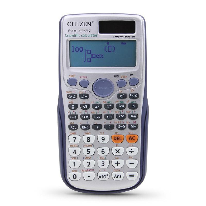 Multifunctional Student Calculator Function Science Calculator Convenient Student Learning Supplies Complex Solutions Calculator: Default Title