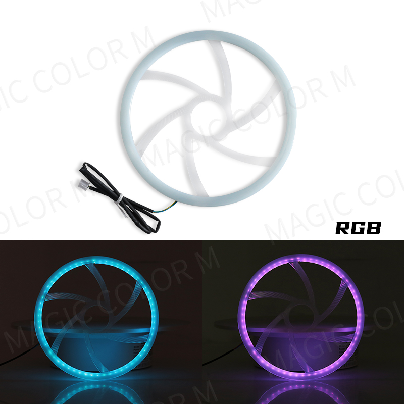18 in 1 auto omgevingslicht 64 kleuren acrylstrips 110 cm 90 cm 75 cm 35 cm 20 cm volledige kleuren RGB auto-interieur Bluetooth app-bediening: YELLOW
