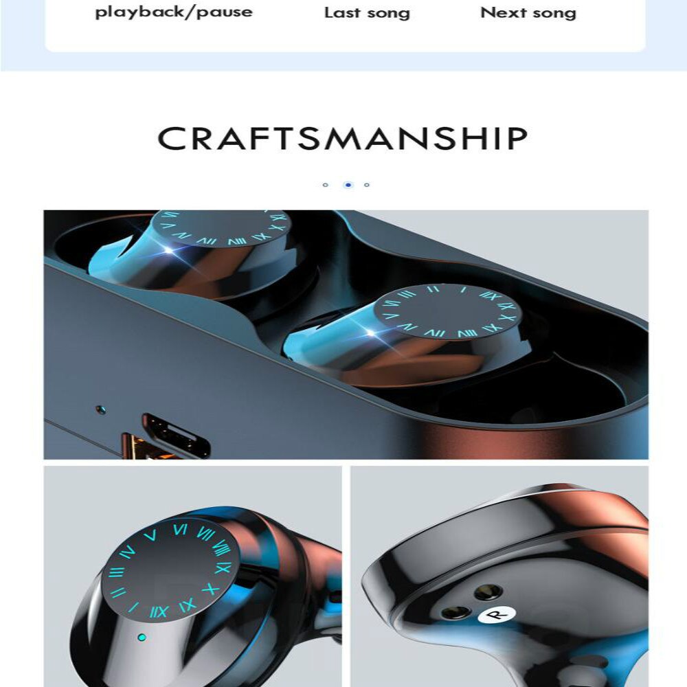 I31 TWS casque sans fil IPX7 étanche casque tactile IPX7 étanche écouteur avec LED affichage écouteur avec boîte de charge