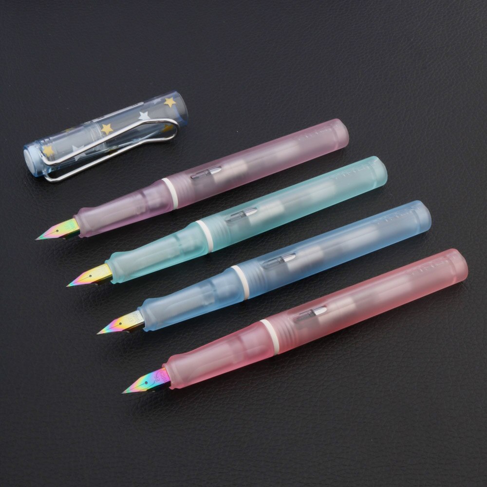 Kunststoff Brunnen Stift MATTE Transparente farbe Schreibwaren Büro schule liefert Schreiben