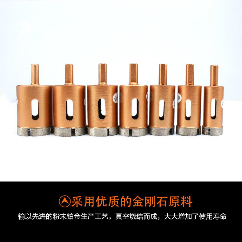 Marmer Hole Boor Tegel Betonnen Muur Glas Strass Boor 6-30mm Set