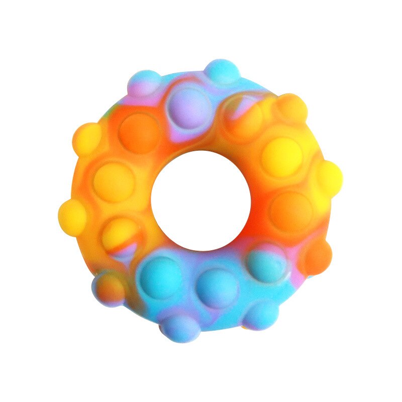 Pop Bal Fidget Speelgoed Stress Reliever Hand Grip Apparaat Massage Zijn Bal Voor Kinderen Fidget 3D Knijpen Bal Decompressie speelgoed: E