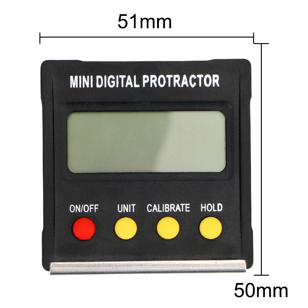 360 Degree Mini Digital Protractor Inclinometer Magnetic Base Digital Angle Finder Bevel Box Electronic Level Box