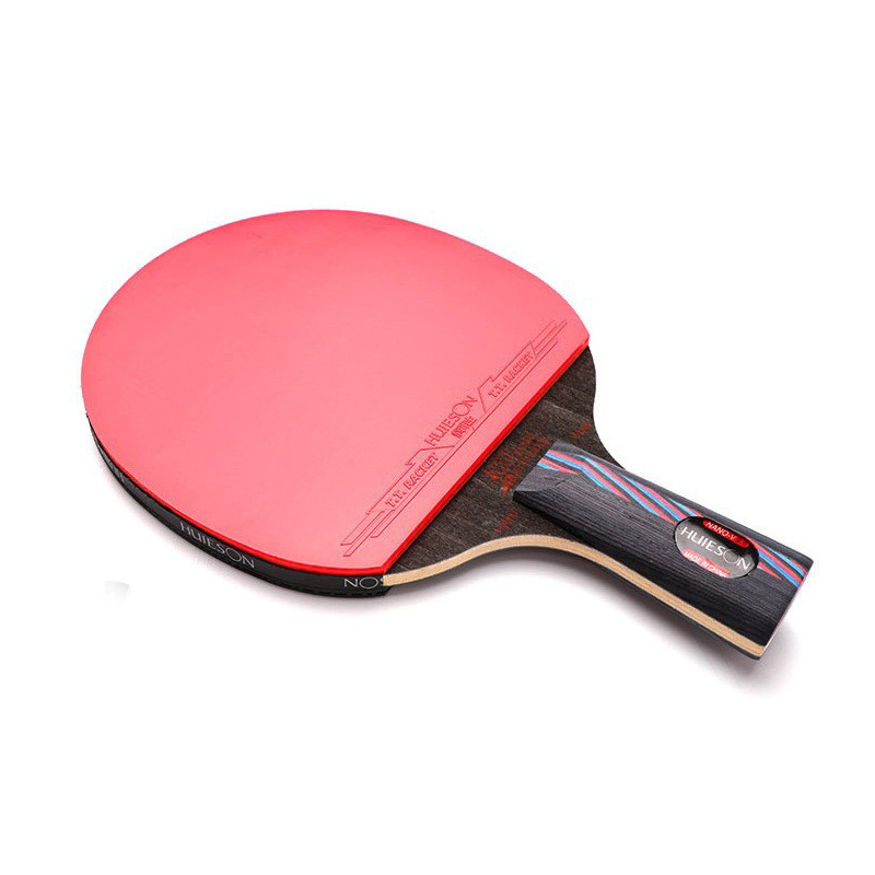 Huieson 9 Plywood 8 Layer Carbon Table Tennis Racket Classic Hybrid Carbon 9.8 Ping Pong Paddle with Case
