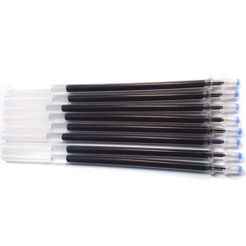 20pcs/lot 0.5mm Gel Pen Refills Set Stationery School Office Supplies Tool Black Blue Red Ink Rods for Neutral Gel Pen Refill