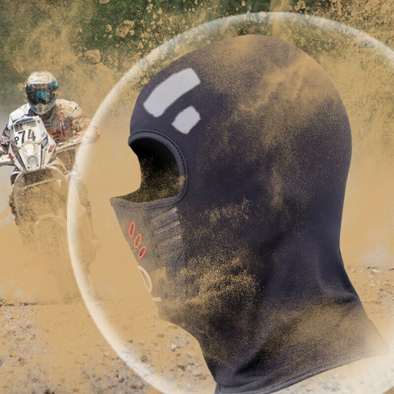 Vandtæt vindtæt motorcykel cykel termisk fleece balaclava ansigtsmaske hjelm