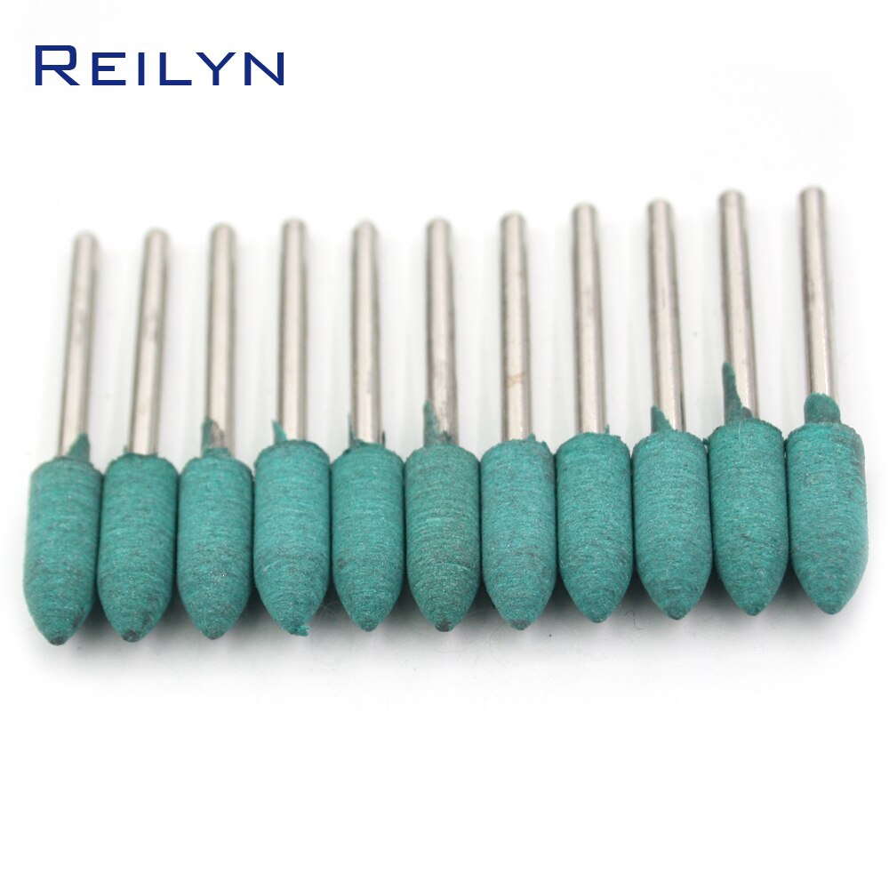 10 pcs Gum-elastic Polishing Wheel Rubber Polishing Wheel 4mm/6mm/8mm/10mm/12mm for Jewelry Buffing Round Wheel for Rotary Tools