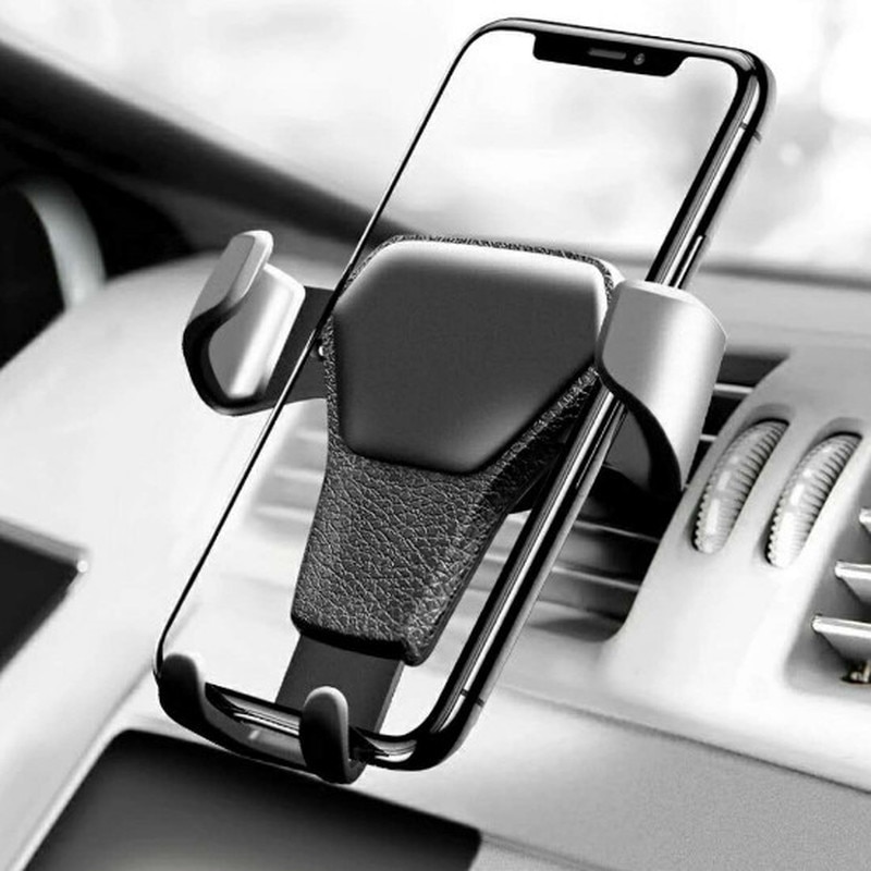 Soporte magnético para teléfono móvil, accesorio de gravedad para teléfono en coche, con Clip de ventilación, para iPhone y GPS