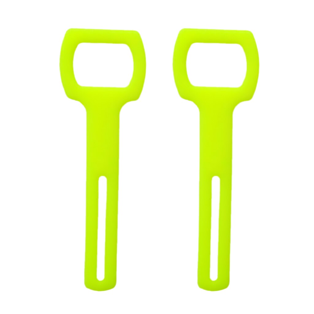 2 Pcs Silicone Rubber 2nd Stage Regulator Octopus Holder Straps for Water Sports Scuba Diving and Snorkeling Access