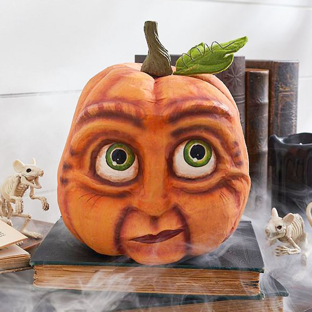 Pompoen Gezicht Halloween Zes Combinaties Pompoen Veld Layout Prachtige Pompoen Props Halloween Decoratie Tuin Decoratie: C