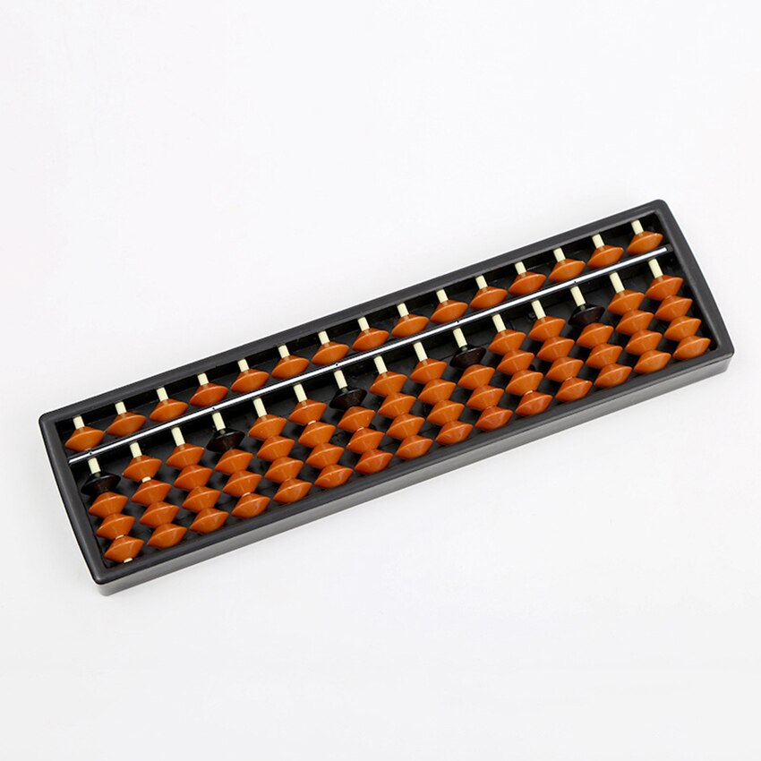 1Pc 15 Digit Student Kralen Abacus Berekenen Wiskunde Gereedschap Kinderen Abacus Calculator Leren Briefpapier Kantoorbenodigdheden