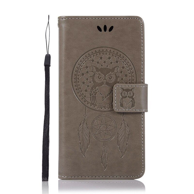 Flip Case Honor 9X Case Luxury Wallet PU Leather Back Cover Phone Case For Huawei Honor 9X STK-LX1 9 X Honor9X Case Cover 6.59: Gray