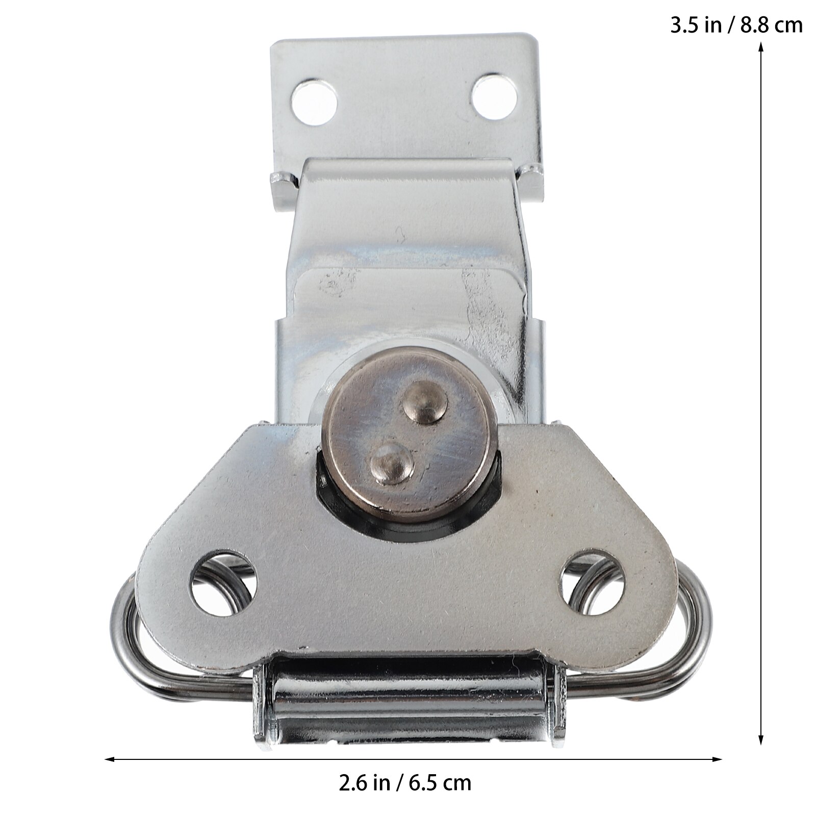 Zinc Alloy Spring Loaded Twists Clamp Mount Case Box Closure Lock