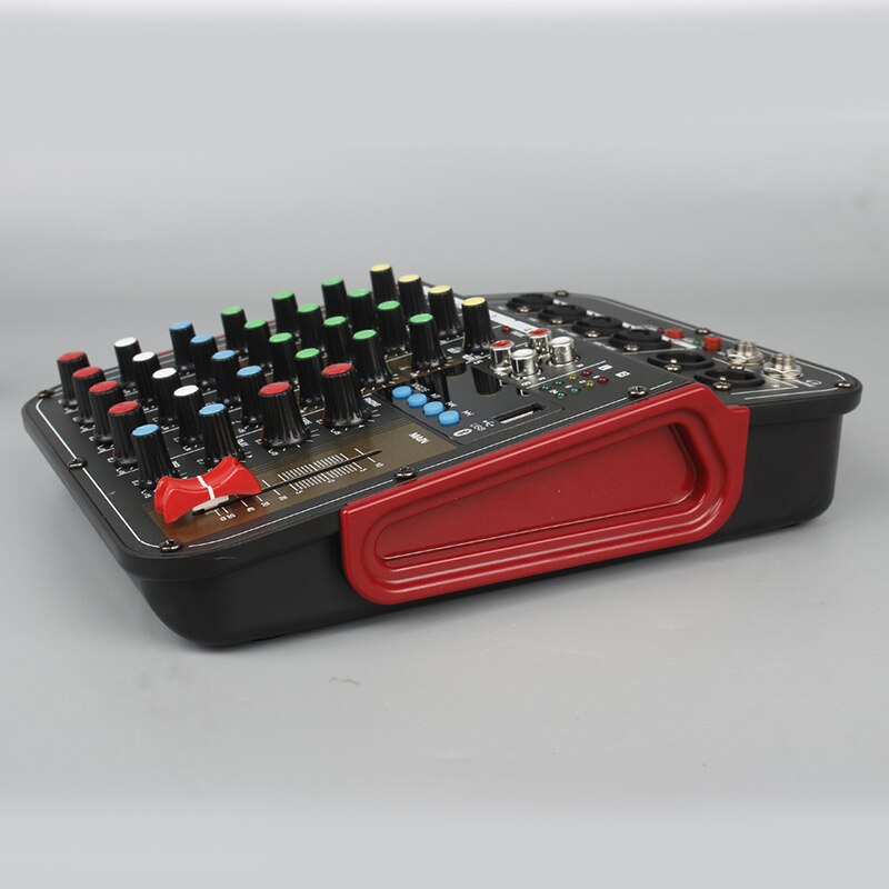 Tm4 digital 4-channel o mixer mixing console embutido energia fantasma com sistema o para gravação de estúdio (plug ue)