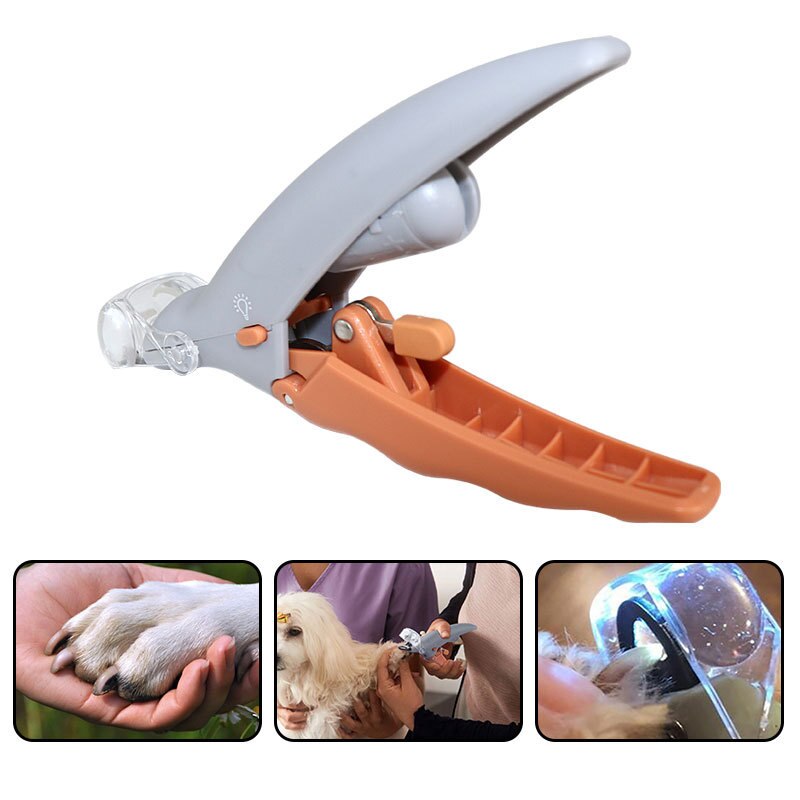 Huisdier Producten Splash Proof Kat En Hond Nagelknipper Led Lamp Vergrootglas Anti Snijden Bloed Lijn Huisdier Nagelknipper hond Supply