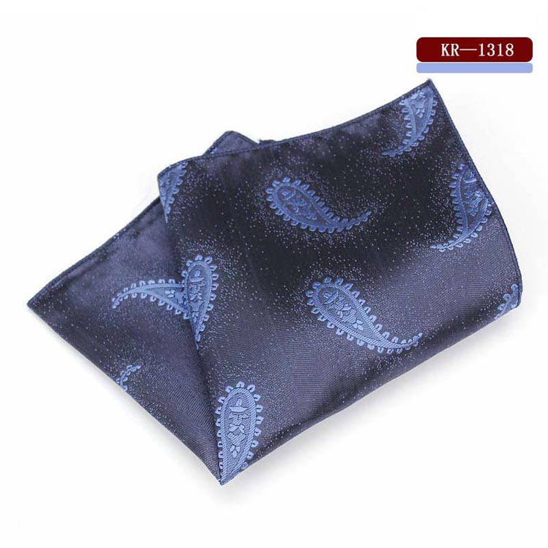 Yishline heren polyester zijden zakdoek paisley pochet bruidegom gala bruiloft feest borst handdoek zakdoeken accessoires: Kr1318