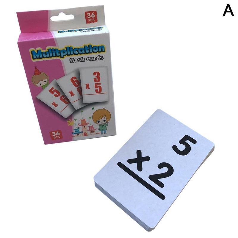 Children Cognitive Card Early Education Add Subtract Divide Math Card Intelligence Learning Arithmetic Training And Multipl B0S7