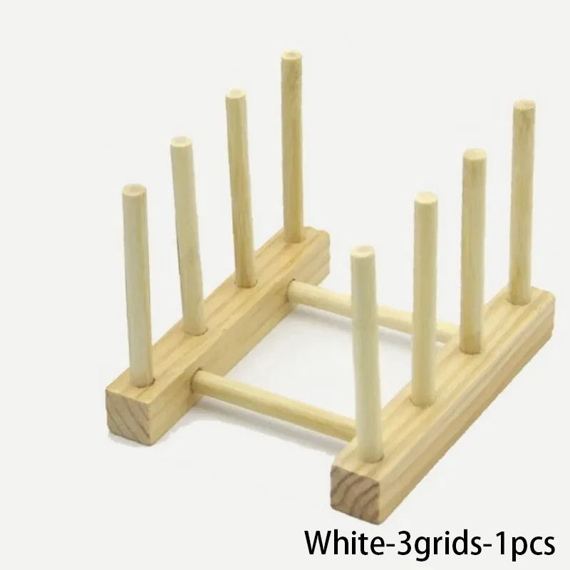 Soporte de madera multifunción, tapa de plato de cocina, soporte de drenaje, organizador de artículos diversos de cocina, estante para tazas, mesa, exhibición de libros: Borgoña