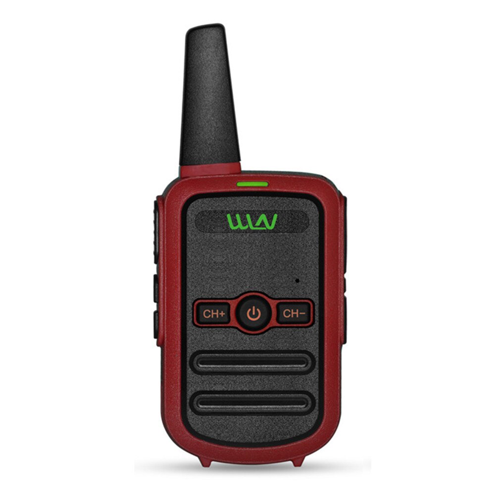 WLN KD-C52 MINI handheld fm transceiver KD C52 kleine zwei weg Radio Ham HF cb radio Walkie Talkie frs gmrs besser als KD-C51: Red