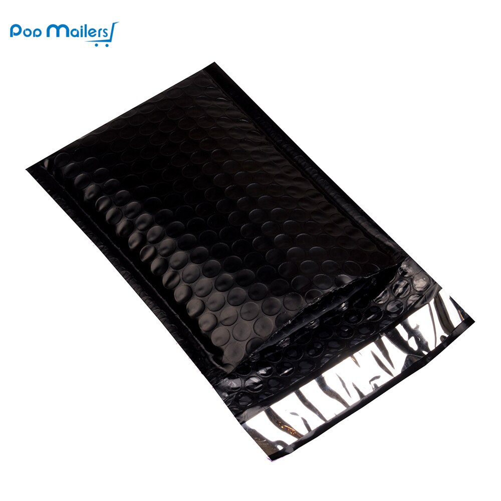 10pcs/4x7 Inch/120*180mm Black Poly Bubble Mailer Self Seal Padded Envelopes