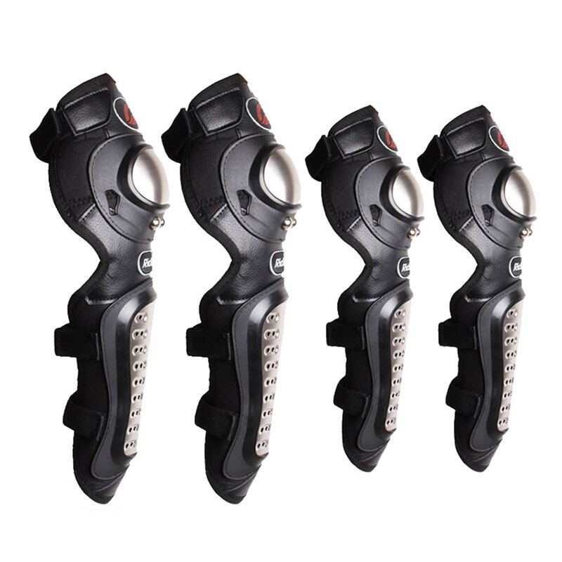Motor Kit Knie & Elleboog Protector Shield Pads Roestvrij Pads Racefiets Off-Road Voertuigen Motorfiets Beschermende Gear: Elbow Kneepad