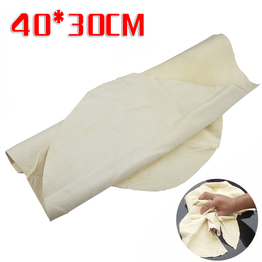 Gämsen Leder Reinigungstuch Auto Waschen Handtuch Wasser Saugfähigen Lappen 40*30 cm Auto Reinigung Saubere Handtücher Trocknen waschen Tuch