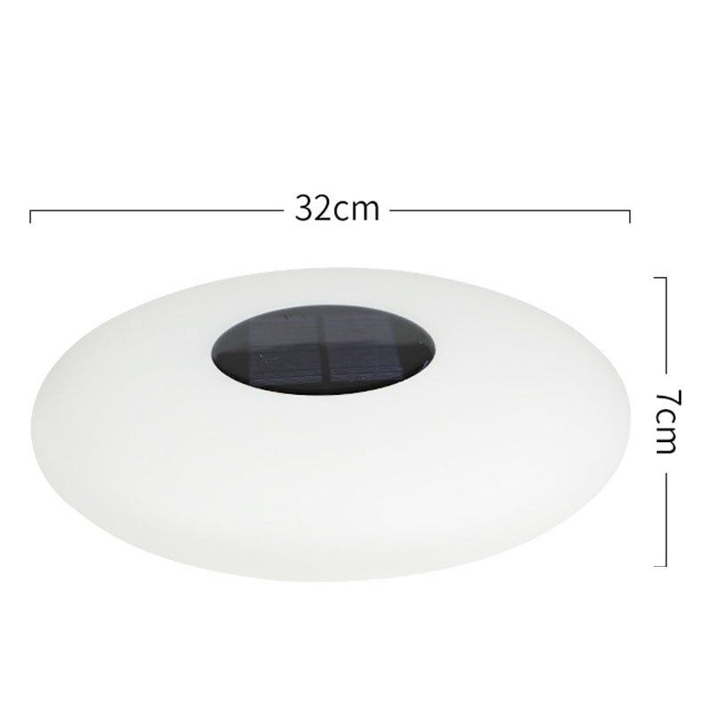 Colorful Lawn Lamp Outdoor LED Solar Energy Park Villa Community Pool Floating Lamp Courtyard Garden Lamp