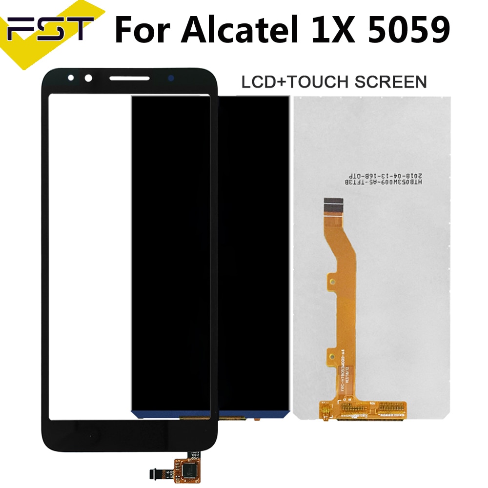 5.3 ''pour Alcatel 1X écran LCD + écran tactile numériseur pour 5059 5059A 5059D 5059I 5059J 5059T 5059X 5059Y