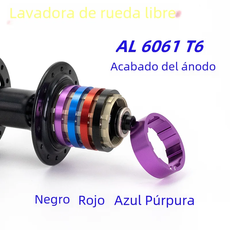 Bike Cassette Gasket Freehub Body freewheel Washer Freewheel Spacers Bicycle Hub Washer For Adjusting Bike Flywheel washer