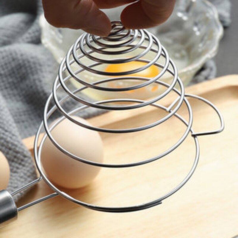 Egg Yolk Separator Spoon Divider Hand Held Stainless Steel Egg Yolk White Holder Separator Kitchen Gadgets Baking Tool