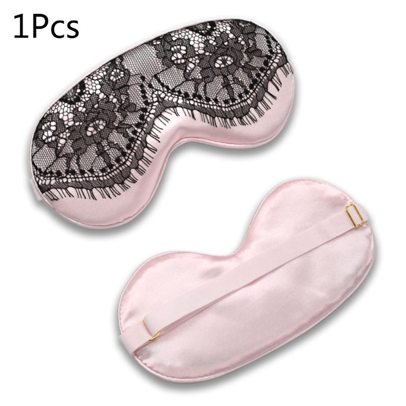 Sleep Eye Mask Padded Shade Cover Travel Sleeping Relax Aid Blindfold E65F: PK-1