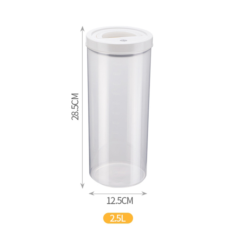 Joybos Potten Voor Bulk Granen Plastic Opslag Container Voedsel Keuken Opbergdoos En Organisatie Bulk Container Koelkast Opslag: 2.5L